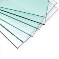 Kaca Tempered 3-12mm Ukuran Kustom, Kaca Pengaman untuk Balkon dan Pegangan Tangga Kamar Mandi