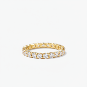 Anillo de Eternidad Romántico Hecho a Mano con Diamantes y Jade Natural, Bañado en Rodio, Joyería Fina Inspirada en Animales - Product Image 1