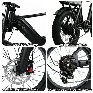 <span class=keywords><strong>Bicicleta</strong></span> Eléctrica Retro de 48V 15ah, <span class=keywords><strong>Bicicleta</strong></span> Híbrida, E-Bike <span class=keywords><strong>para</strong></span> Carretera y Montaña, con Llantas Anchas, Disponible en Almacén de la UE - Product Image 4