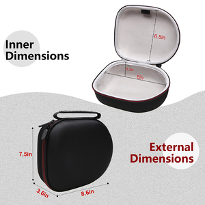 Estuche de Transporte y Almacenamiento de Viaje de EVA a Precio de Fábrica para Auriculares Sennheiser <span class=keywords><strong>HD</strong></span> 280 Pro /599/600/660S2 /<span class=keywords><strong>569</strong></span>/490 Pro/ 620S/599 SE - Product Image 5
