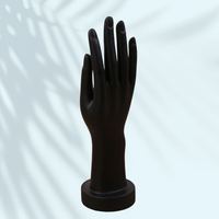 Xufeng Main Moule En Plastique Mannequin avec Fond Court Gants Bijoux Anneau Affichage Accessoires Modèle Bracelet Bijoux