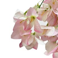 Oye Bouquet mural et de plafond en bougainvillier artificiel haut de gamme fait main pour décoration intérieure, longue durée (3-5 ans)