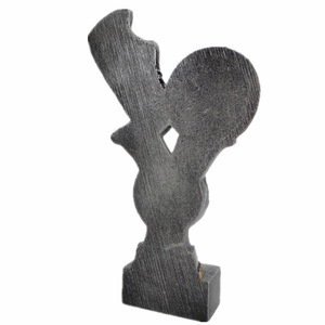 كأس كرة قدم من الراتنج الفضي من ويڤيستا، حجم صغير مع إمكانية النقش المخصص، جائزة لمسابقات كرة القدم - Product Image 4