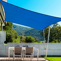 Voile pare-soleil Polyester HDPE extérieur Patio auvent voiture Parking housse de pluie jardin cour auvents crème solaire tissu plage toile