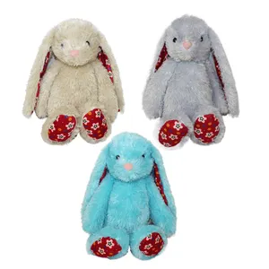 Happy Easter Rabbit Stuffed Plush Toy Rabbit With Long Ears