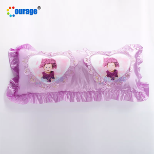 Thăng Hoa Lụa Vài Tim Gối Trường Hợp Bìa Biểu Tượng Tùy Chỉnh Gối Trường Hợp BZ-041 - Product Image 4