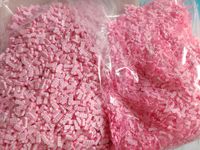 Tranches de pâte polymère en forme de canne à sucre de 5 mm en gros, confettis de Noël pour slime, gobelets à boules de neige, projets de shaker, remplissage DIY