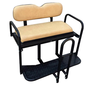 Kit de siège arrière fixe gris d'origine Club Car Precedent pour voiturette de golf 102570905 Neuf - Product Image 2