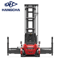Apilador de Contenedores Industriales Hangcha 6t/7t con Cabina Completamente Suspendida para Operaciones en Depósitos de Contenedores