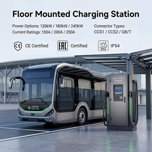 Estación de Carga Rápida Comercial de 240 kW, Conectores Dobles, 1000 V, Cargador EVSE de Alta Velocidad para Estación de Autobuses - Product Image 1