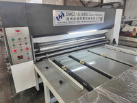 Machine de découpe rotative semi-automatique haute définition pour l'impression flexographique et le flocage, équipement de fabrication de boîtes en carton