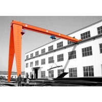 Grue semi-portique électrique à poutre simple de 10 tonnes, type rail, personnalisée 2027 BMH