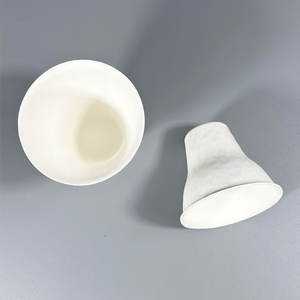 Tasse à café jetable tasse de châtaigne de crème glacée peut être personnalisé à emporter papier dégradable respectueux de l'environnement de qualité alimentaire - Product Image 3