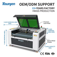 Máquina de grabado láser de CO2 Precision 1390 para madera contrachapada MDF caucho portátil de escritorio al mejor precio.