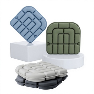 Cojín Cuadrado Inflable de Bambú/Nylon para Exteriores, Cómodo y Portátil para Silla de Ruedas, Anti Úlceras por Presión, Ortopédico, Alivia el Dolor - Product Image 5