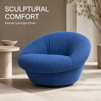 Fauteuil d'appoint moderne rembourré, fabrication directe usine OEM ODM, option en cuir pleine fleur ou tissu, idéal pour salon et chambre à coucher