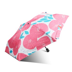 Parapluie miniature automatique exceptionnel à 4 plis avec des motifs de fruits colorés pour la distribution professionnelle en usine - Product Image 2