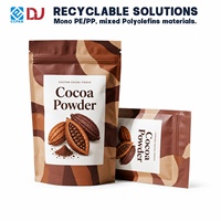 Bolsa Personalizada con Cierre de Presión para Empacar Cacao y Chocolate en Polvo, para Uso Minorista