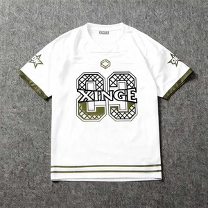 Camiseta Deportiva de Fútbol Americano para Hombre y Mujer, Sublimada, Ligera, de Malla, Estilo Hip Hop, Nueva Llegada 2026, Alta Calidad - Product Image 2