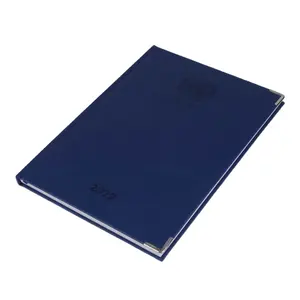 Schnelle Lieferung Individueller Druck Hardcover-Journal Großhandel A4-Notebook mit Metallkücke