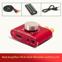 Carte amplificateur de puissance stéréo Bluetooth HIFI 50W*2 TPA3116, amplificateur audio pour haut-parleurs, amplificateur de puissance Bluetooth X50H
