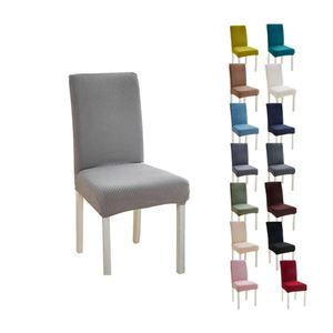 Housse de chaise personnalisée en polaire élastique pour mariage et banquet - Product Image 1