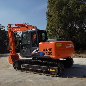 Pelle sur chenilles Hitachi ZX120 d'origine japonaise, équipement de construction professionnel, machine à creuser de qualité - Product Image 6