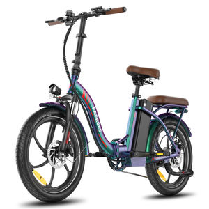 Vélo de ville pour femmes Fafrees F20+ Pro EBIKE, cadre pliable en alliage d'aluminium, moteur arrière sans balais 250W, longue autonomie - Product Image 1
