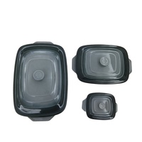 Casseroles multi-tailles, ustensiles de cuisine dégradé plat gris en céramique, ensemble de Casseroles durables, Support ustensiles de cuisine, Casseroles chaudes