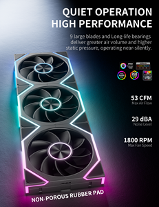 <span class=keywords><strong>Ventilador</strong></span> de PC <span class=keywords><strong>upHere</strong></span> ARGB de 120 mm, <span class=keywords><strong>Ventilador</strong></span> de Caja PWM Silencioso con Iluminación Infinity Mirror, <span class=keywords><strong>Ventilador</strong></span> de Refrigeración LED para Caja de Ordenador - Product Image 3