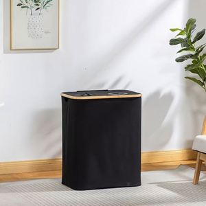Contenedor de Almacenamiento de 105L para Cocina y Baño, para Clasificar la Basura, Incluye 2 Bolsas de Transporte, Cesto para Ropa Sucia de 150L con Tapa - Product Image 3