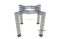 Estructura de Techo Circular de Aluminio Resistente a la Corrosión, Estructura de Techo Circular Personalizada, Estructura de Techo Circular Global, Arco de Boda