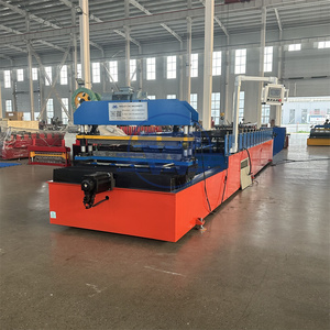 Continuous Non-Stop Metal Roof Roll Forming Machine Iron Roofing <b>Sheet</b> Maker with Core Motor and Bearing Components - Product Image 5