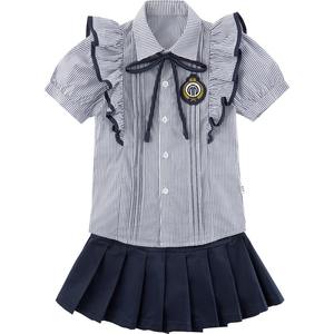 Mignon <span class=keywords><strong>Maternelle</strong></span> Vêtements Uniforme Scolaire Angleterre Nouveau Design Préscolaire Uniformes Pré Scolaire Uniforme Garçon et Filles - Product Image 4