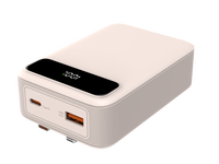 Chargeur de batterie au Lithium Portable haute capacité vente en gros LCD numérique PD charge rapide câble intégré batterie externe 20000mAh