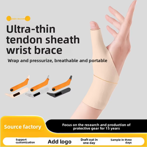 Fornecimento Direto de Fábrica: Protetor de Dedo em Spandex, Suporte de Punho Esportivo com Logotipo Personalizado, Tala para Polegar e Cinta de Tração - Product Image 6