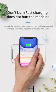 JustLink Fast Wireless <strong>Charger</strong> Stand 15W Fast Charging Super Slim Design Type-C Port With Light Indicator Portable for <strong>IPhone</strong> - Product Image 4