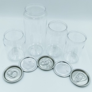 250 ml 330 ml 350 ml <strong>500</strong> ml 650 ml PET <strong>Plastic</strong> <strong>Bottles</strong> for Transparent Juice/Soda Drink Can Pull-Ring Screw Cap for Beverage - Product Image 1