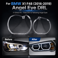 Bandeau lumineux DRL pour BMW X1 F48 2016 2017 2018 2019, tube de guidage de lumière pour phare, tube de guidage de lumière de jour DRL