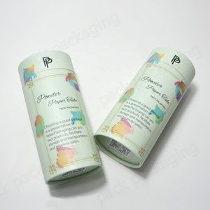 Máquina de Molienda de Alimentos Orgánicos al por Mayor, Caja de Tubo de Papel con Forro de Papel de Aluminio Hermético, Selección Expo 2022, Hecha de Papel Kraft - Product Image 2