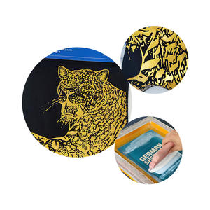 水性金属印刷油墨闪亮金色浆丝网印刷