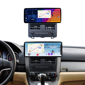 Kit Completo Adattatore per Cruscotto Auto <span class=keywords><strong>CRV</strong></span> 08-11, Cornice in ABS ad Alta Rigidità per Display Multimediale da 12,3 Pollici e Lettore DVD - Product Image 1