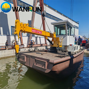 Wanrun <span class=keywords><strong>Bateau</strong></span> de travail efficace pour le transport de mazout et d'eau potable avec grue pour les sites de dragage en <span class=keywords><strong>vente</strong></span> - Product Image 2