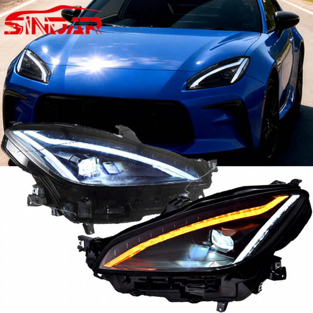 SINDAR Auto LED Headlight Assembly 12V New Car Modified Head Lamp Accessories for GR86 for BRZ 2021-2025 Wholesale