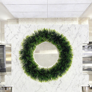 Guirlande de Noël écologique de 15 m, couronne artificielle à suspendre au mur pour la maison, la saison des fêtes, le cheminée, la cheminée de salon, la nappe de table - Product Image 3