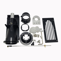 Pompe à jet OEM de 40 mm à grand calibre, propulseur d'eau à batterie, pour modification de modèle de bateau télécommandé, pompe haute vitesse