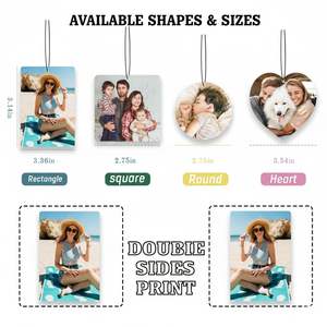 น้ำหอมปรับอากาศในรถยนต์แบบกำหนดเองได้ พร้อมรูปภาพส่วนตัว สำหรับตู้เสื้อผ้า ห้องน้ำ และของตกแต่งแขวน - Product Image 5