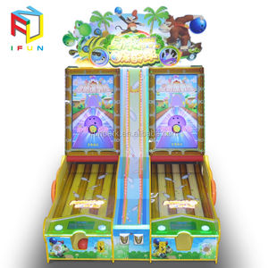 Machine à jetons de jeux d'arcade de <span class=keywords><strong>bowling</strong></span> d'animaux d'amusement de sports d'intérieur de vente chaude à vendre - Product Image 1