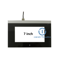 WIWOTOUCH Panel Sentuh Kapasitif 7 Inci FT5216GM7 Antarmuka IIC Multisentuh Tipis Transmisi 86% -20~+70 untuk