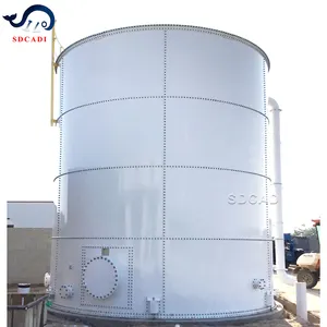 SDCAD Brand Profession Customization 100 150 200 300 500 Ton Storage Bin White Cement Silo For Concrete Batching Plant